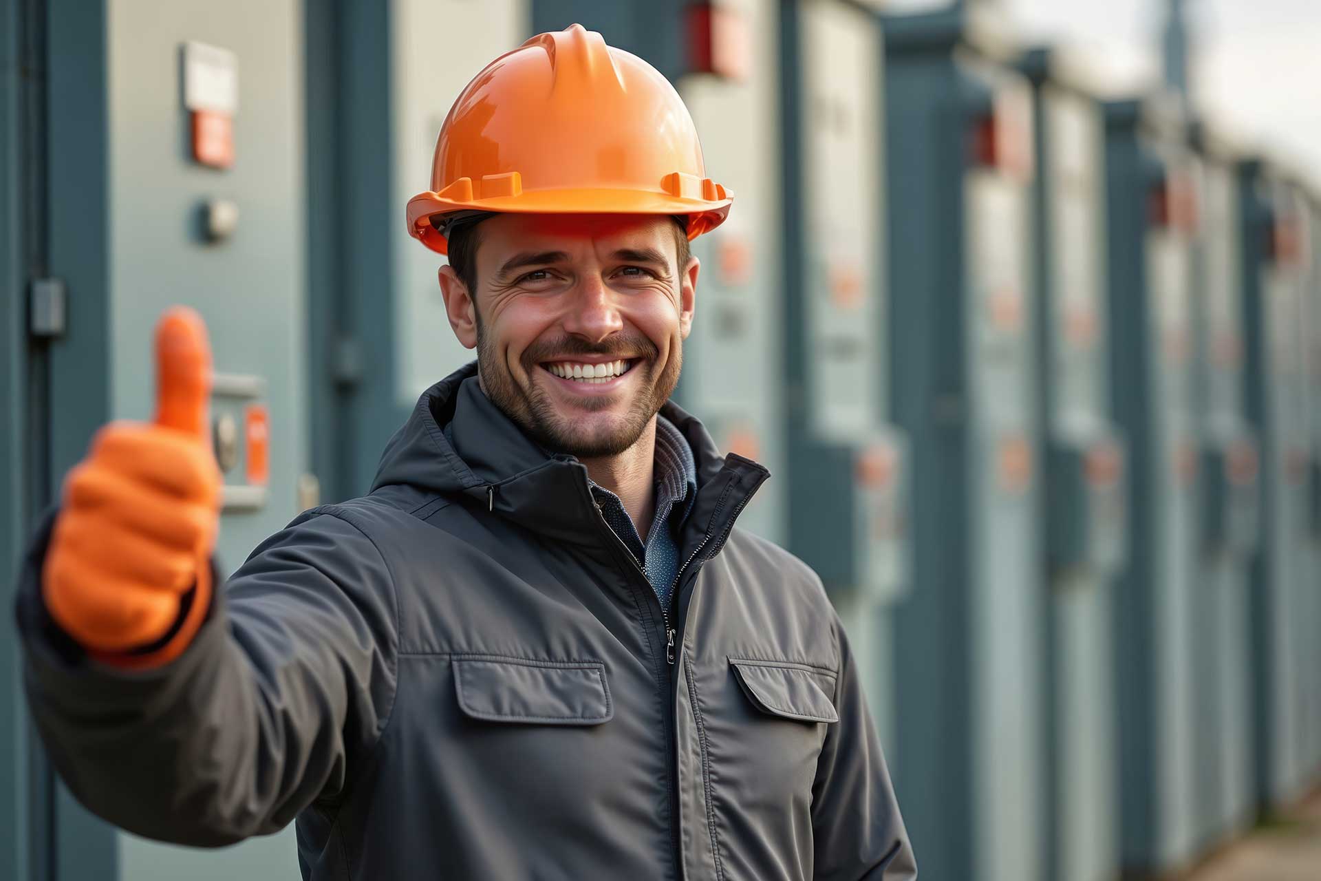 Netzelektriker Daumen hoch